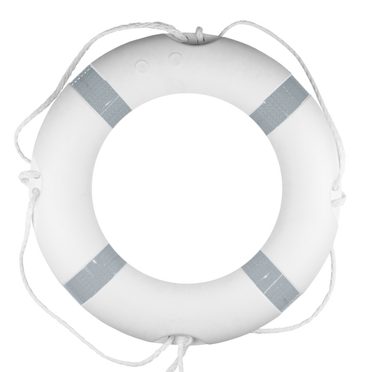 Livboj Vit med reflexband