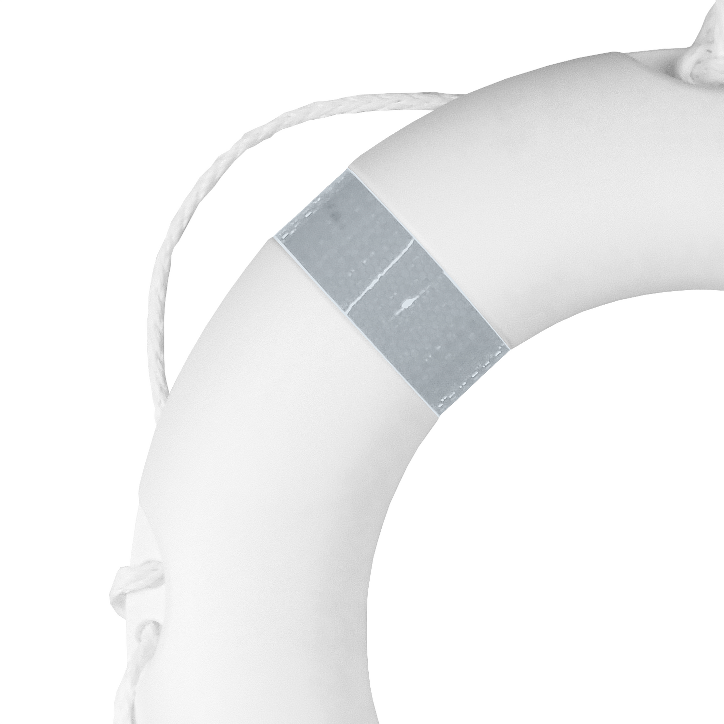 Lifebuoy White with reflective stripes
