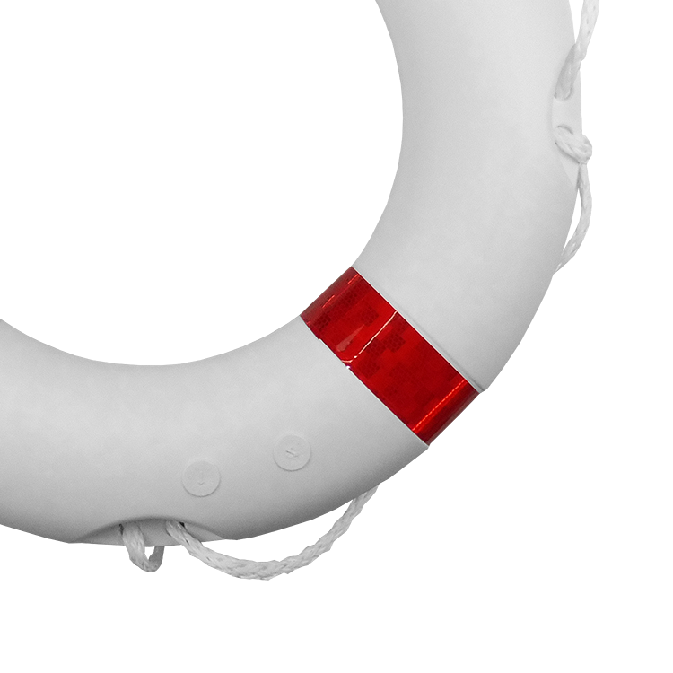 Lifebuoy with Red Stripes