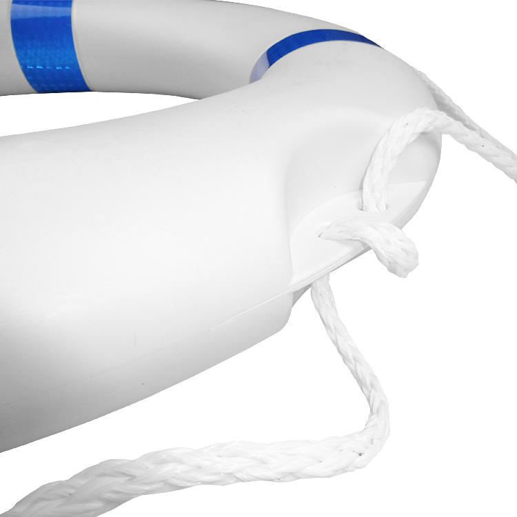 Lifebuoy with Blue Stripes