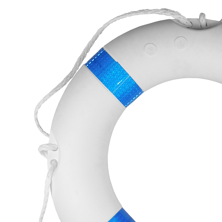 Lifebuoy with Blue Stripes