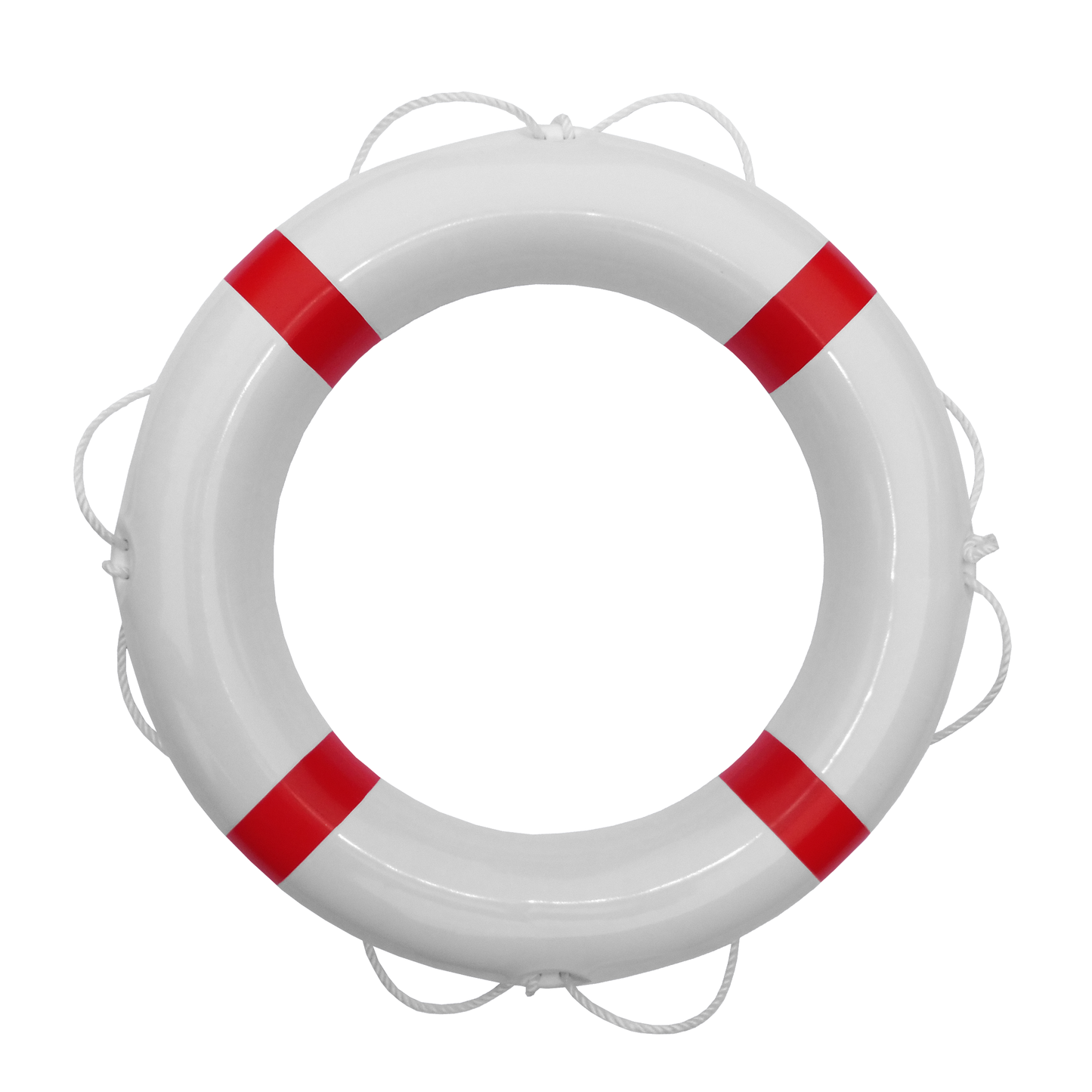 White Majoni Lifebuoy with Red Stripes 24" (60 cm)
