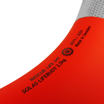 Bouée de sauvetage premium – SOLAS International Orange