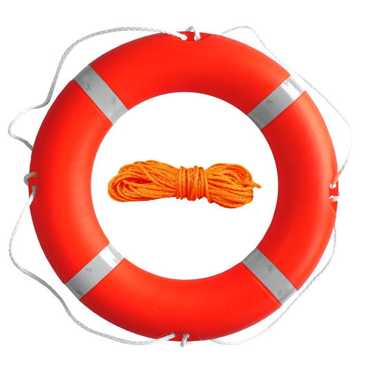 Redningskrans med Line SOLAS Orange