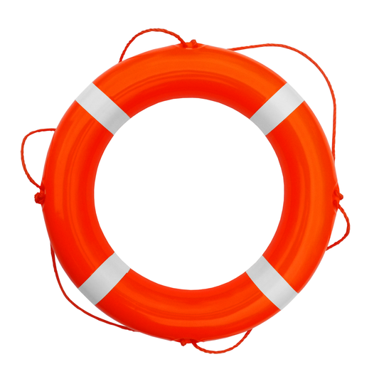 Majoni Livboj Orange / Vit 60 cm